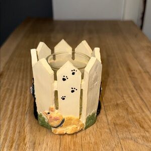 Adorable Cat-Themed Candle Holder